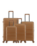 4er-Pack Hartschalenkoffer: Großer Koffer, mittelgroßer Koffer, Handgepäck und Handgepäck XS LYNDA