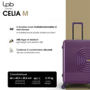 Mittelgroßer Hartschalenkoffer CELIA