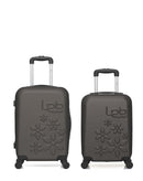 2er-Pack Hartschalenkoffer: Handgepäck und Handgepäck XXS ELEONOR
