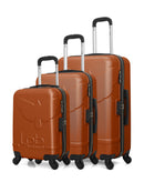 LPB LUGGAGE - 3er-Set: Hartschalenkoffer NORINE-A