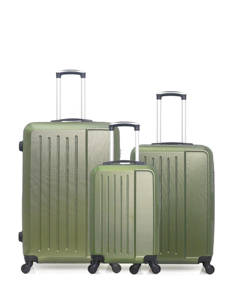 HERO – 3er-Pack – Großer Koffer, mittelgroßer Koffer und Handgepäck VESUVIO