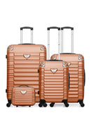 LPB LUGGAGE - 4er-Set: Hartschalenkoffer GIULIA-C