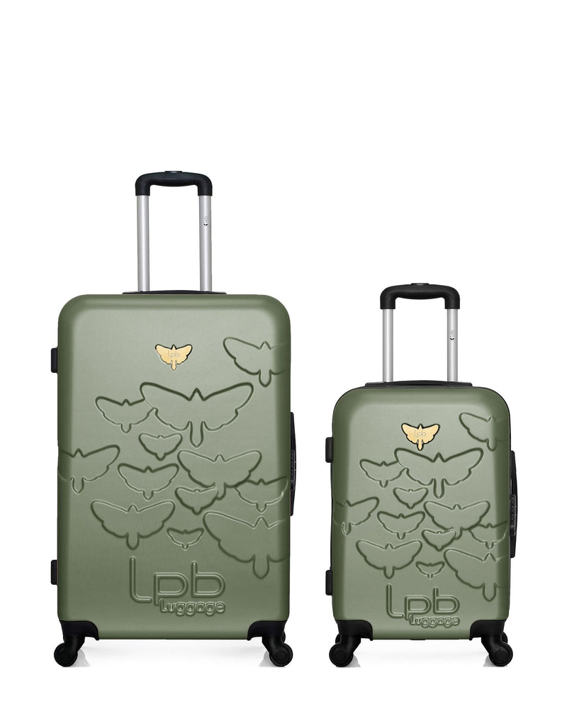 LPB LUGGAGE – 2er-Pack – Großer Koffer und Handgepäck AELYS