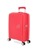 AMERICAN TOURISTER – Handgepäck - erweiterbarer Hartschalenkoffer 55cm SOUNDBOX