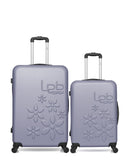 LPB LUGGAGE - 2er-Pack - Großer und mittelgroßer Koffer ELEONOR
