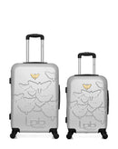 LPB LUGGAGE – 2er-Pack – Mittelgroßer Koffer und Handgepäck AELYS