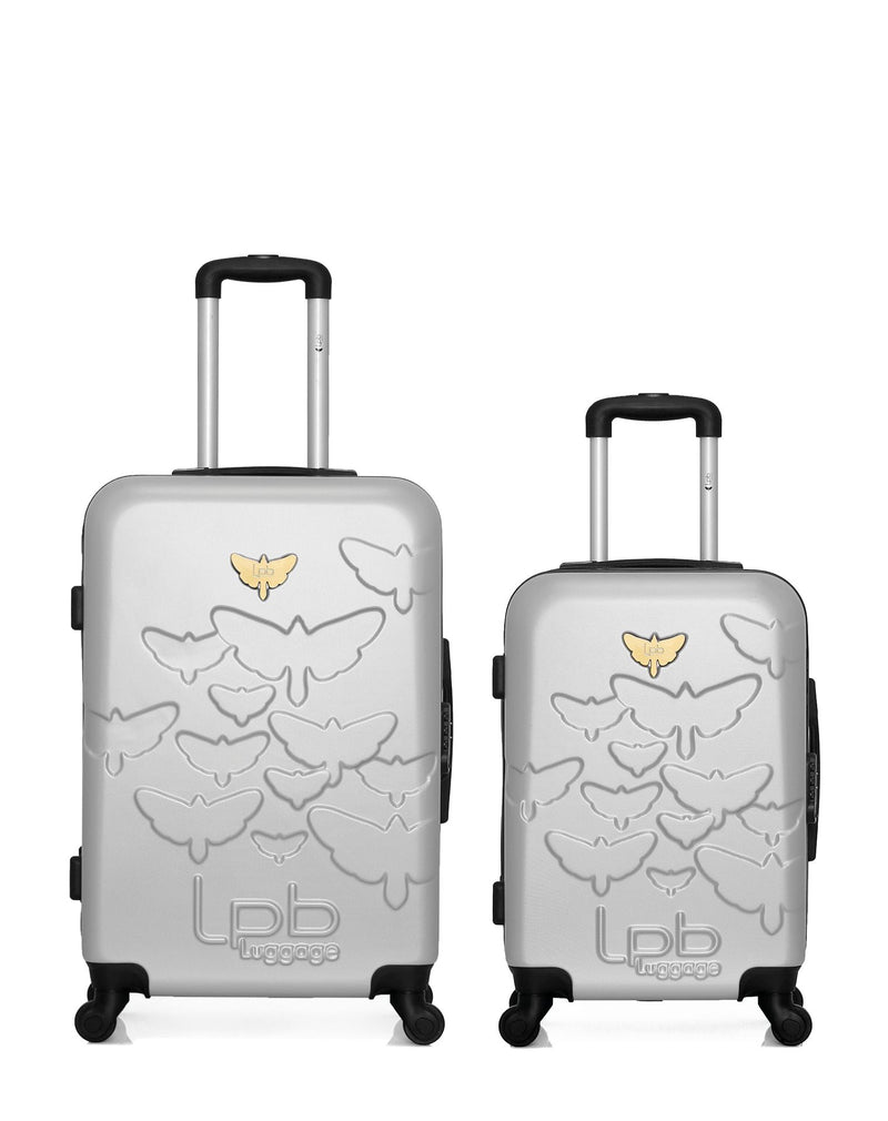 LPB LUGGAGE – 2er-Pack – Mittelgroßer Koffer und Handgepäck AELYS