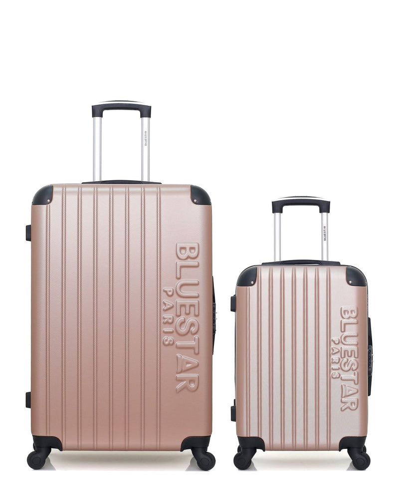 BLUESTAR – 2er-Pack – Großer Koffer und Handgepäck BUCAREST