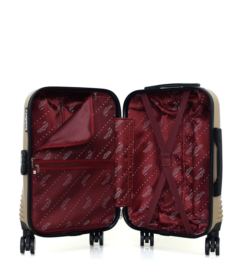 Zweier-Set – Mittelgroßer Koffer und Kabinenkoffer DC