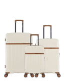 3-Pack Hartschalenkoffer: Großer Koffer, mittelgroßer Koffer und Handgepäck XS ZERMATT