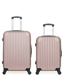 HERO – 2er-Pack: Mittelgroßer Koffer und Handgepäck CARPATES