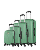 LPB LUGGAGE - 4er-Set: Hartschalenkoffer AGATA-M