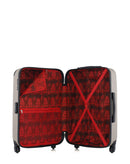 BLUESTAR – 2er-Pack: Mittelgroßer Koffer und Handgepäck XXS OPERA