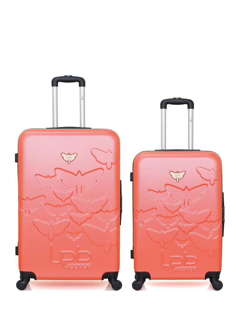 LPB LUGGAGE – 2er-Pack – Großer Koffer und mittelgroßer Koffer AELYS