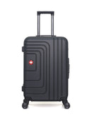 SWISS KOPPER – 2er-Pack – Mittelgroßer Koffer und Handgepäck XXS RUTI