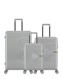 3er-Pack Hartschalenkoffer: Großer Koffer, mittelgroßer Koffer und Handgepäck XS CELIA