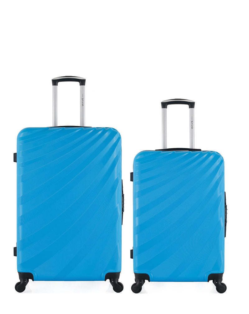 2er-Pack: Großer Koffer und mittelgroßer Koffer DANUBE