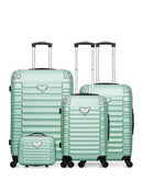 LPB LUGGAGE - 4er-Set: Hartschalenkoffer GIULIA-C
