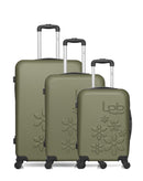 LPB LUGGAGE - 3er-Set: Hartschalenkoffer ELEONOR