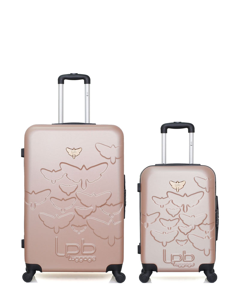 LPB LUGGAGE – 2er-Pack – Großer Koffer und Handgepäck AELYS