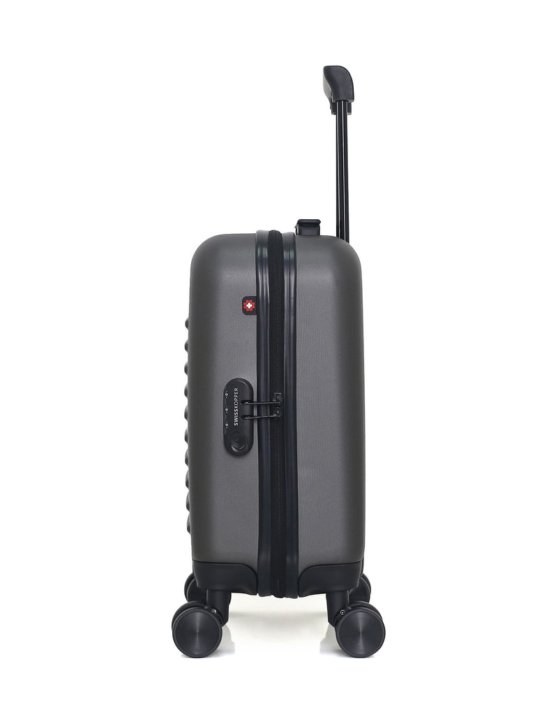SWISS KOPPER – 2er-Pack – Handgepäck XXS und Kosmetikkoffer WIL