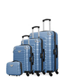 LPB LUGGAGE - 4er-Set: Hartschalenkoffer GIULIA-C