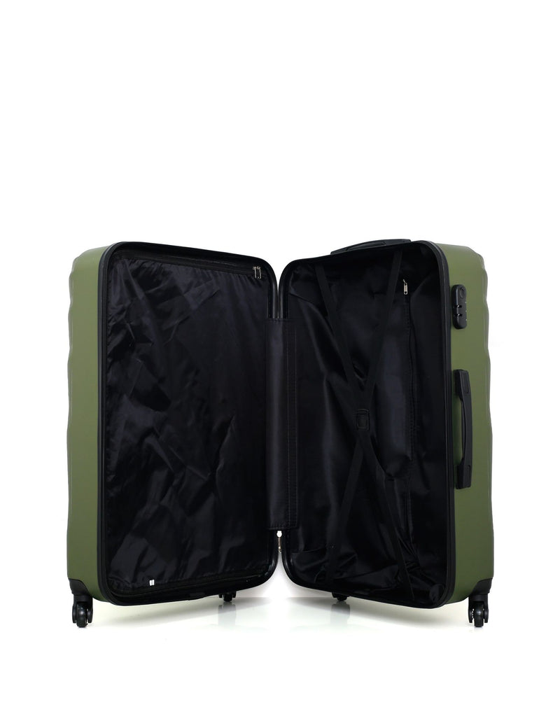 WAVE PARIS – 3er-Pack – Großer Koffer, Handgepäck und Handgepäck XXS DANUBE