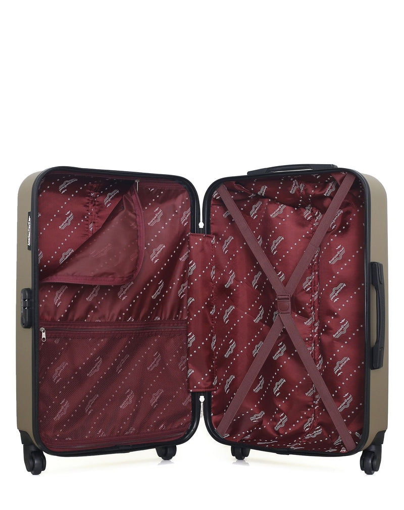 Dreier-Set – Mittelgroßer Koffer, Handgepäckkoffer und Handgepäckkoffer XXS BRONX
