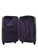 LPB LUGGAGE HAMBOURG - 3-teiliges Gepäckset aus ABS (mittleres Format, Handgepäck S und Beautycase)