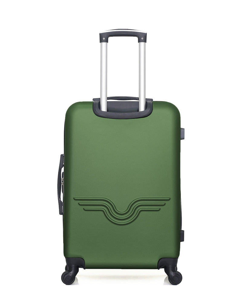 AMERICAN TRAVEL – 2er-Pack – Mittelgroßer Koffer und Kosmetikkoffer CHELSEA