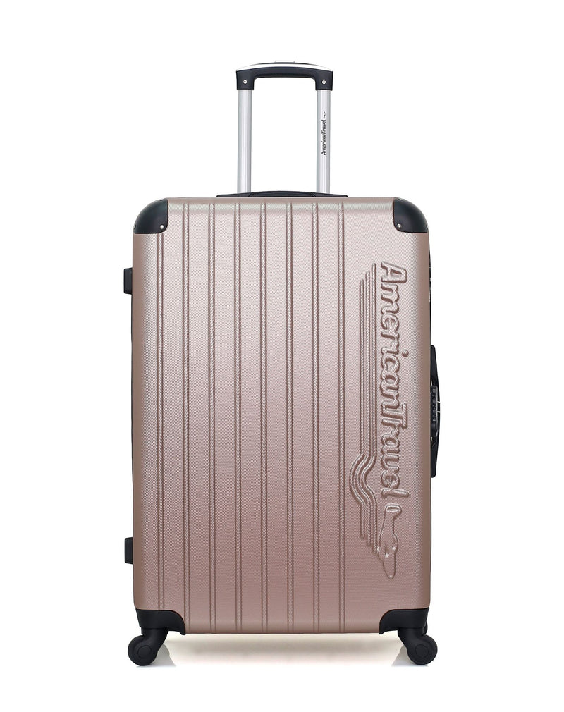 AMERICAN TRAVEL - LOT DE 3 - Valises grand format, weekend et cabine BUDAPEST