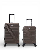 2er-Pack Hartschalenkoffer: Mittelgroßer Koffer und Handgepäck REDWOOD