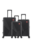 3er-Pack Hartschalenkoffer: Mittelgroßer Koffer, Handgepäck und Handgepäck XS FRIBOURG