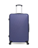 WAVE PARIS - 2er-Pack: Großer Koffer und mittelgroßer Koffer LENA