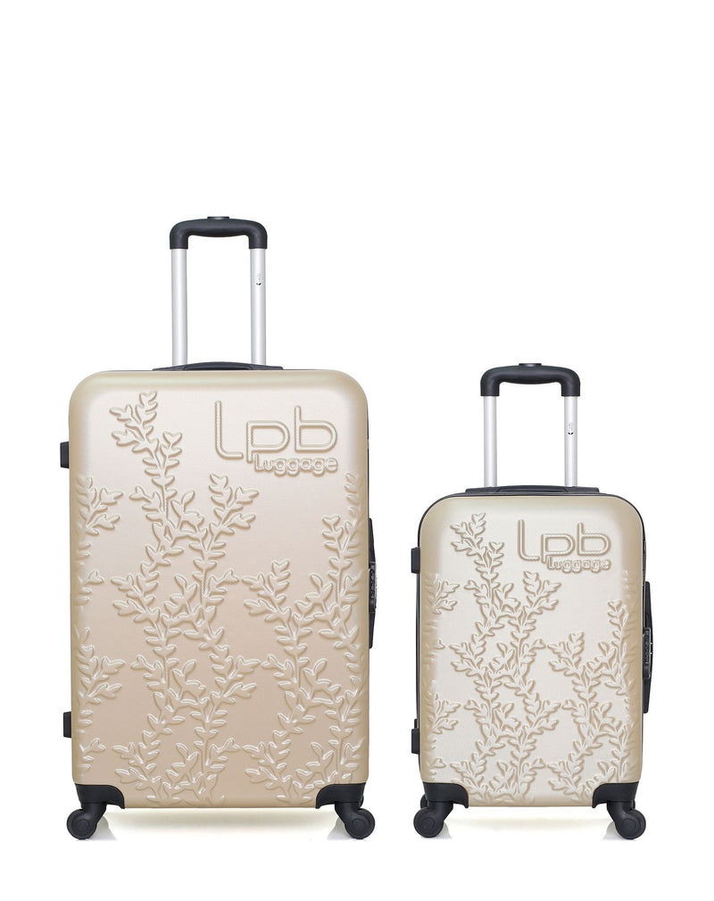 LPB LUGGAGE – 2er-Pack – Großer Koffer und Handgepäck NAIS