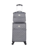 GERARD PASQUIER - 2er-Set: Weichschalenkoffer LILAS