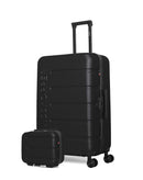 SWISS KOPPER - 2er-Pack: Großer Koffer und Kosmetikkoffer AIGLE