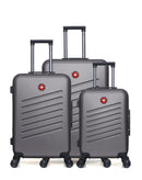 SWISS KOPPER - 3er-Set: Hartschalenkoffer ZURICH