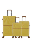 3er-Pack Hartschalenkoffer: Großer Koffer, Handgepäck und Handgepäck XS OAKLAND