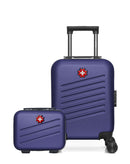 SWISS KOPPER – 2er-Pack: Handgepäck XXS und Kosmetikkoffer ZURICH