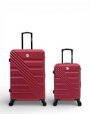 2er-Pack Hartschalenkoffer: Großer Koffer und Handgepäck REDWOOD
