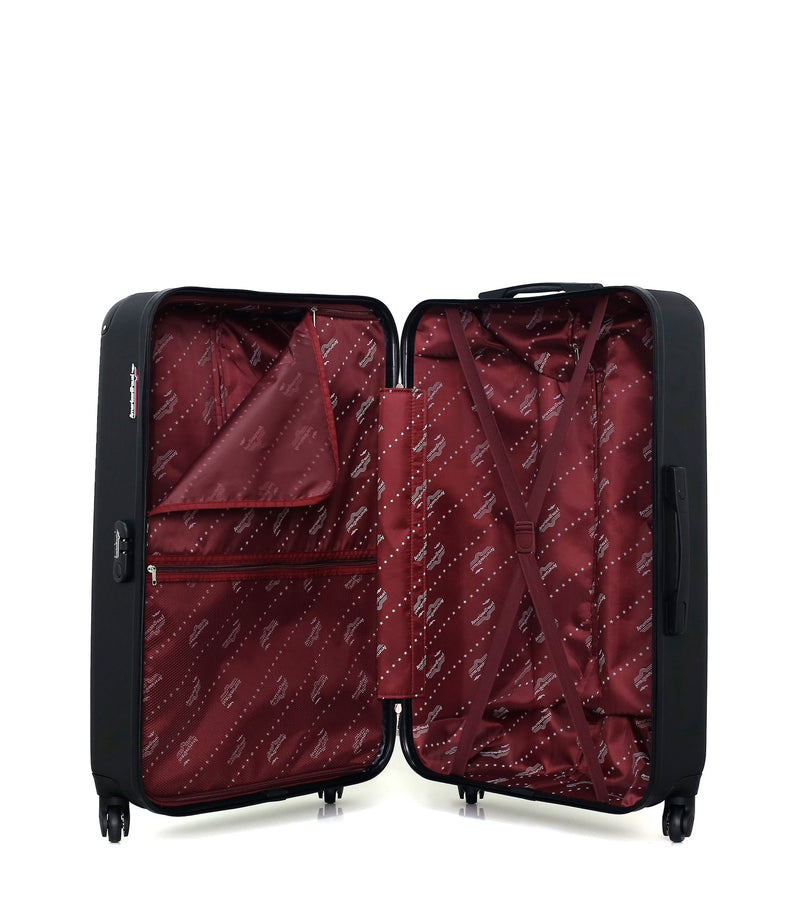 AMERICAN TRAVEL - LOT DE 3 - Valises grand format, weekend et cabine BUDAPEST