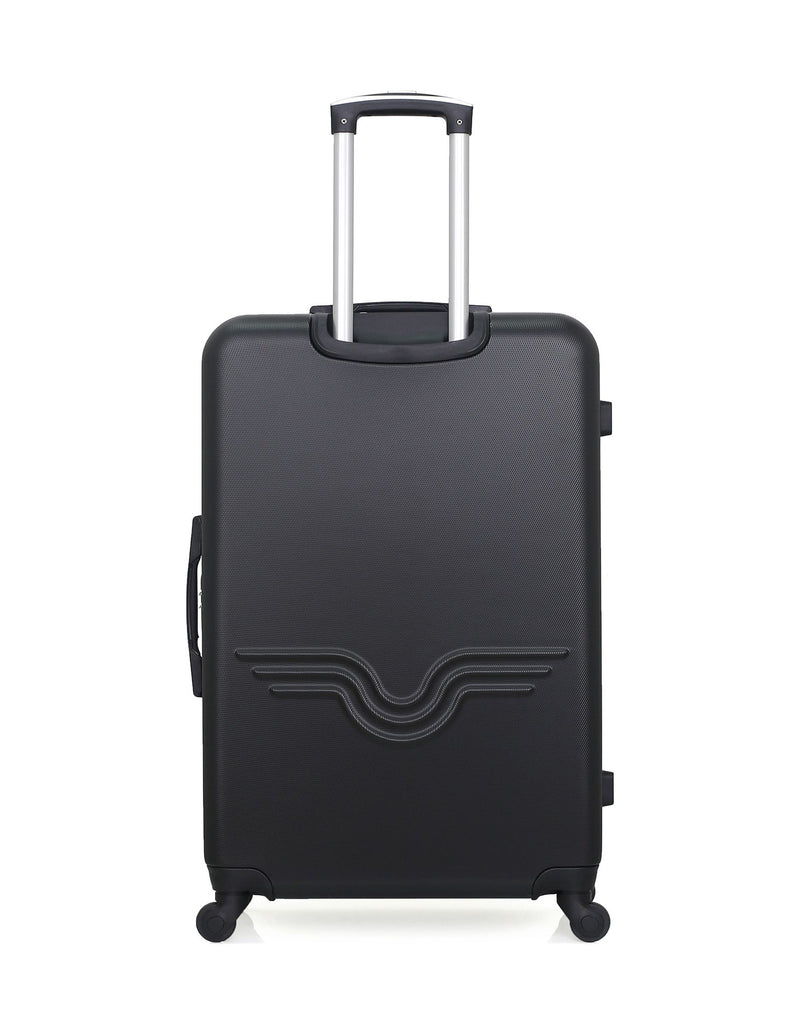 AMERICAN TRAVEL – 4er-Pack – Großer Koffer, mittelgroßer Koffer, Handgepäck und Handgepäck XXS BROOKLYN