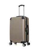 WAVE PARIS - 2er-Pack: Mittelgroßer Koffer und Kosmetikkoffer TAGE