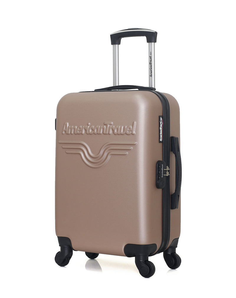 AMERICAN TRAVEL – 2er-Pack – Handgepäck und Kosmetikkoffer CHELSEA