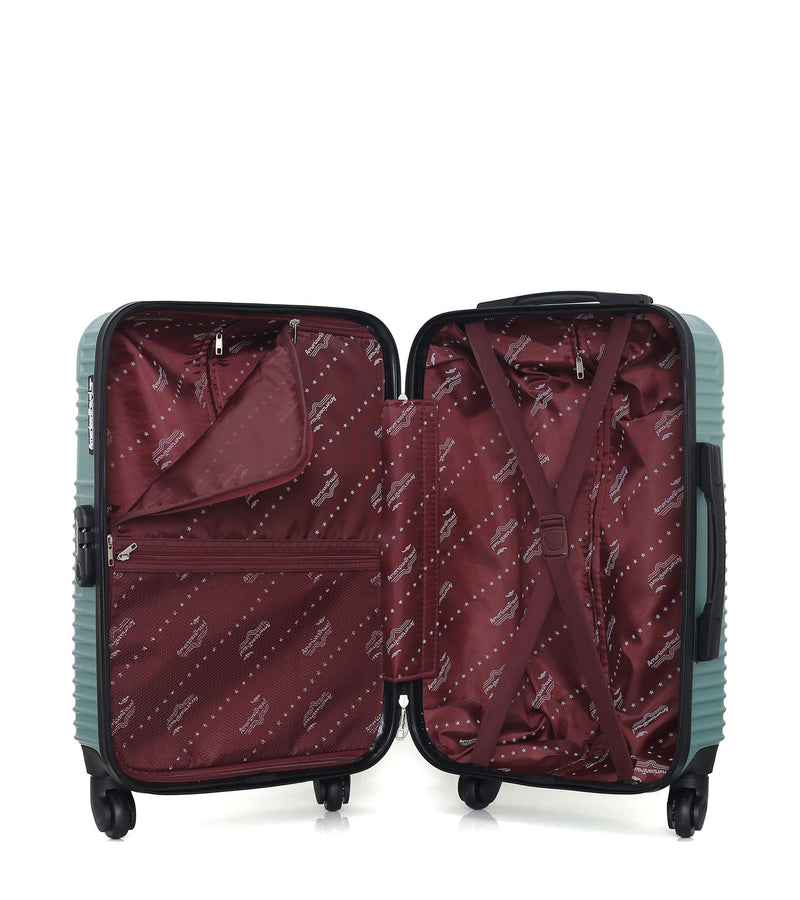 Zweier-Set - Mittelgroßer Koffer und Handgepäckkoffer  MEMPHIS