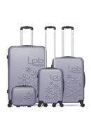 LPB LUGGAGE - 4er-Set: Hartschalenkoffer ELEONOR-C