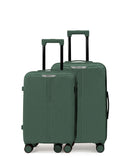 2er-Pack Hartschalenkoffer: Mittelgroßer Koffer und Handgepäck ERIDAN
