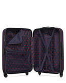 LPB LUGGAGE - 2er-Pack – Mittelgroßer Koffer und Handgepäck ELEONOR