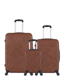 LPB LUGGAGE – 3er-Pack – Großer Koffer, mittelgroßer Koffer und Handgepäck XXS NAIS